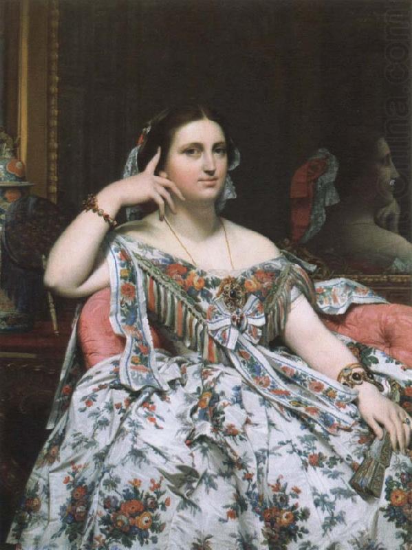 Jean-Auguste Dominique Ingres madame moitessier china oil painting image